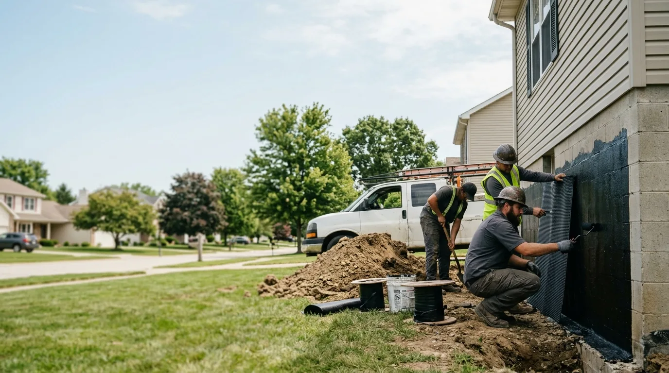 Basement Waterproofing in Clay City, IL near me